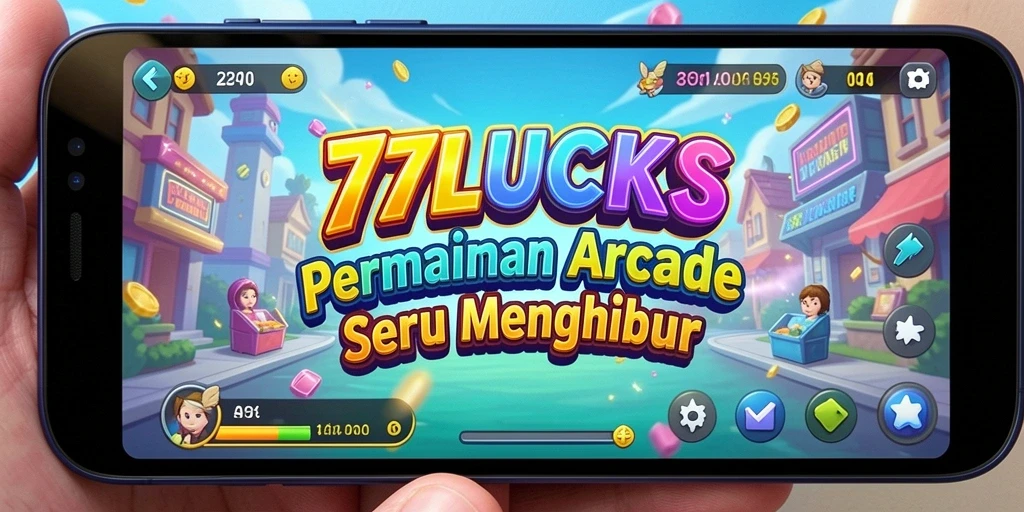 Tampilan gameplay seru dari 77LUCKS yang menantang.