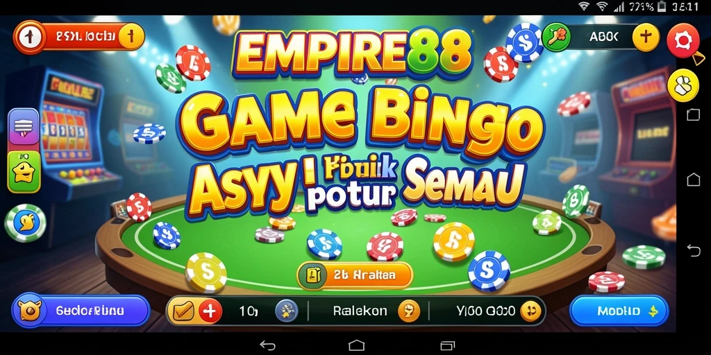 Tampilan gameplay menarik dari EMPIRE88 yang penuh warna.