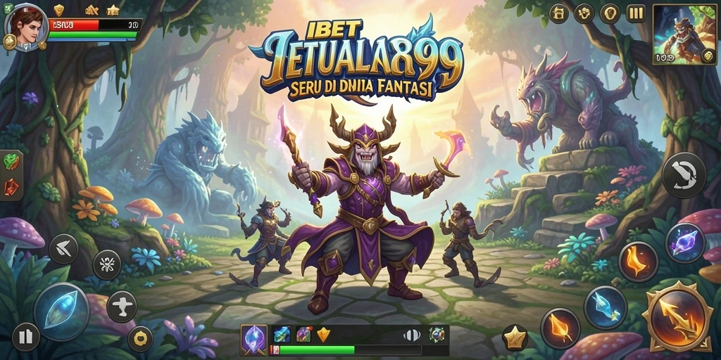 Tampilan gameplay IBET899 menampilkan aksi seru dalam dunia petualangan.