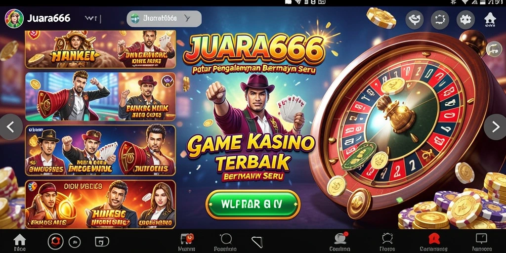 Tampilan gameplay JUARA666 yang menawan dan menarik.