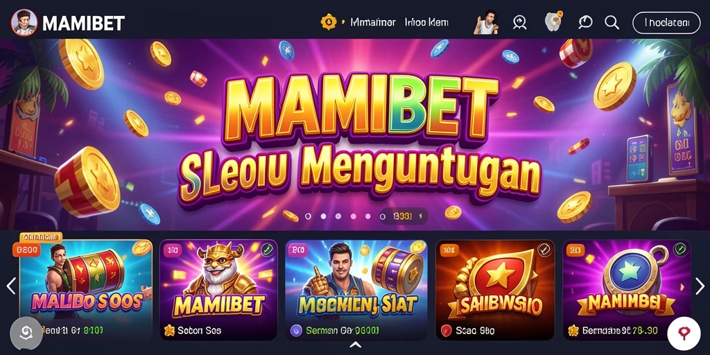 Tampilan gameplay Slot yang menarik di MAMIBET.