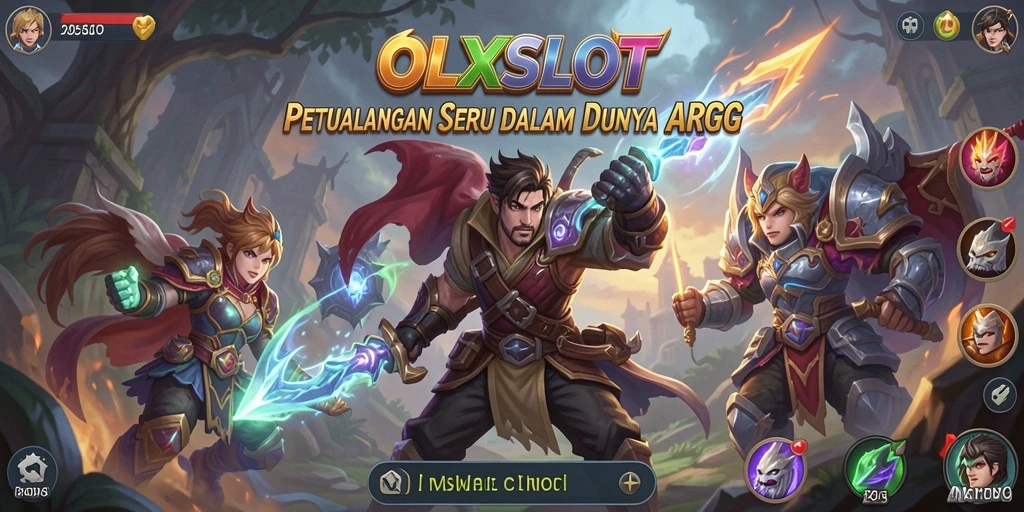 Tangkapan layar gameplay ARPG OLXSLOT yang mendebarkan dan penuh aksi.
