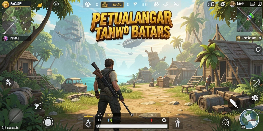 Tampilan menakjubkan dari gameplay PAKARJP dalam dunia terbuka.