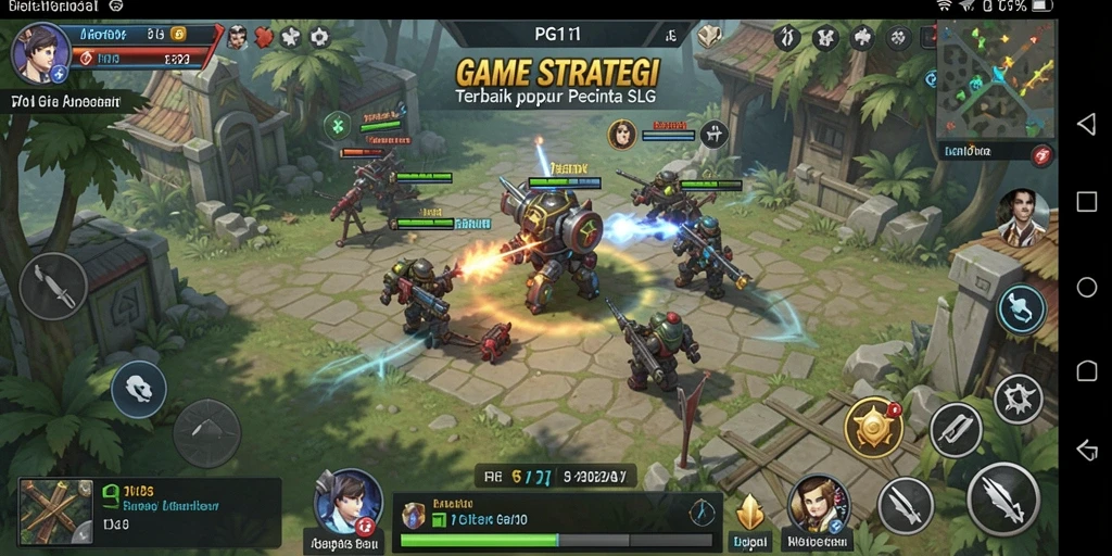 Screenshot PG11 menampilkan pertempuran strategi yang mendebarkan.