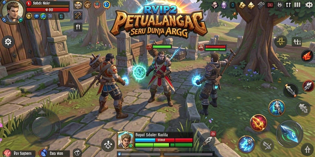 Tangkapan layar gameplay ARPG yang mendebarkan dan penuh aksi.