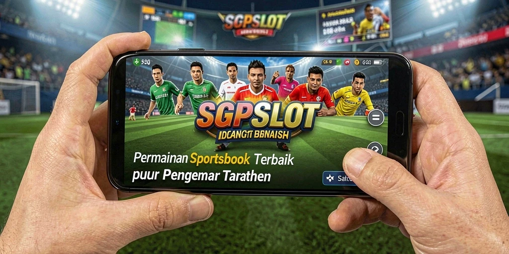 Tampilan gameplay SGPSLOT yang menampilkan opsi taruhan olahraga.
