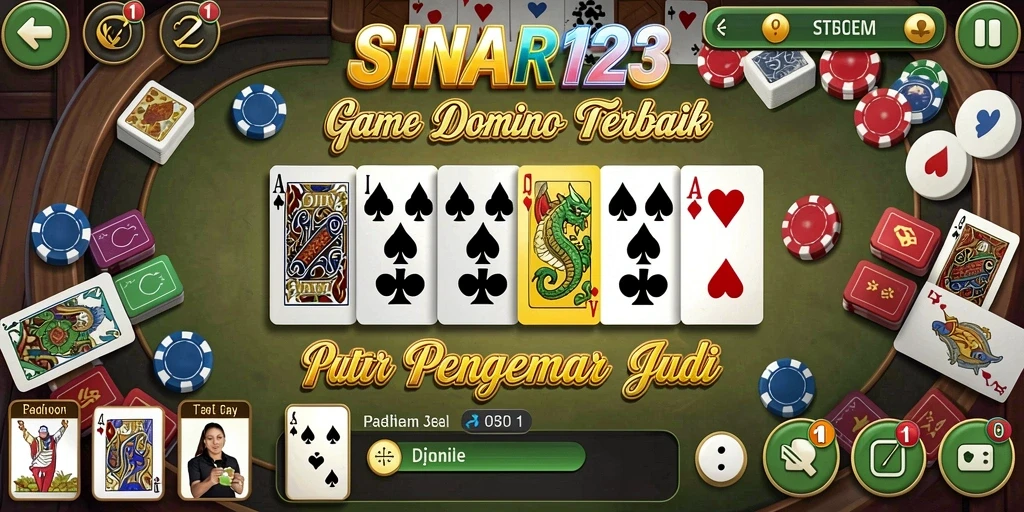 Tampilan gameplay seru dan menegangkan dari SINAR123.