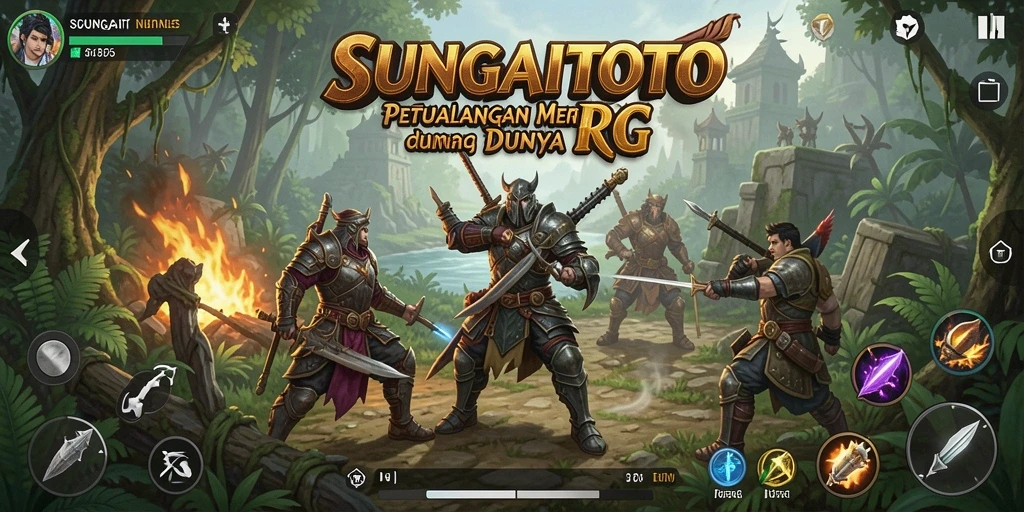 Tampilan gameplay SUNGAITOTO yang penuh aksi dan petualangan.