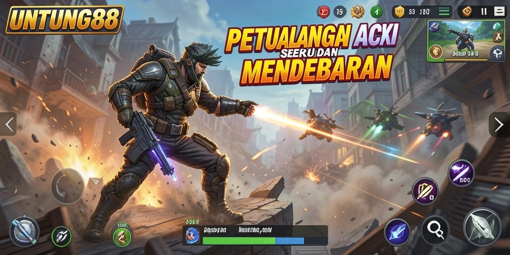 Gameplay UNTUNG88 menampilkan aksi mendebarkan dan grafis menawan.